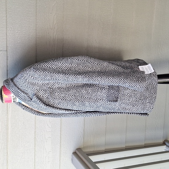 NWT Topshop herringbone textured blazer coat size 10 - Picture 9 of 14